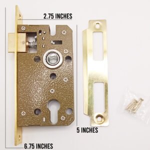 Medium Golden Lock Handle Body