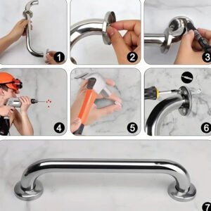 Stainless Steel Bathroom Safety Grab Bar