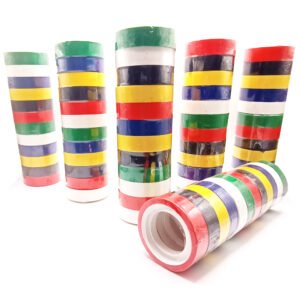 Pack of 12 Multicolor Small Stationery Tapes